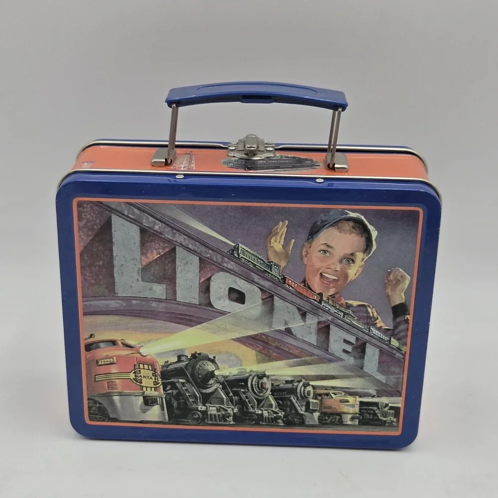 Lionel Trains Metal Lunch Box 1998 Tin 8x6x3
